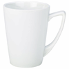 Click here for more details of the Genware Porcelain Angled Handled Mug 35cl/ 12.25oz