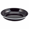 Click here for more details of the Enamel Rice/ Pasta Plate Black with White Rim 20cm