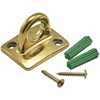 Click here for more details of the Brass Plated Wall Attachment For Barrier Rope