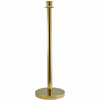 Genware Brass Plated Barrier Post