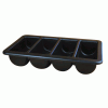 Cutlery Tray/Box 1/1 Black 13" X 21"