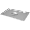 St/St Gastronorm Pan Notched Lid 1/3