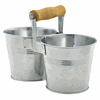 Click here for more details of the Galvanised Steel Combi Serving Buckets 10cm Dia
