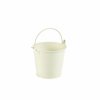 Click here for more details of the Galvanised Steel Serving Bucket 10cm Dia White