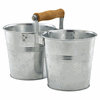 Click here for more details of the Galvanised Steel Combi Serving Buckets 12cm Dia