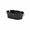 Click here for more details of the Galvanised Steel Serving Bucket Black 23 x 15 x 7cm