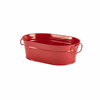 Click here for more details of the Galvanised Steel Serving Bucket Red 23 x 15 x 7cm