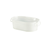 Click here for more details of the Galvanised Steel Serving Bucket White 23 x 15 x 7cm
