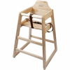 Click here for more details of the Wooden High Chair - Light Wood