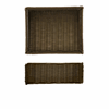 Click here for more details of the Foldable Polywicker GN 1/2 Basket 32.5 x 26.5 x 10cm