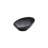 Black Melamine Slanted Buffet Bowl 21 x 20 x 10cm