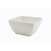 Click here for more details of the White Melamine Curved Square Bowl 19cm