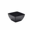 Click here for more details of the Black Melamine Curved Square Bowl 19cm
