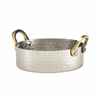 Click here for more details of the Mini Hammered Stainless Steel Casserole Dish 12 x 3.5cm