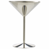 Click here for more details of the Stainless Steel Martini Glass 24cl/ 8.5oz