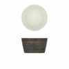 Click here for more details of the Oak/White New Haven Melamine Bowl 26.5 x 15cm