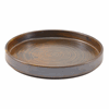 Terra Porcelain Rustic Copper Presentation Plate 20.5cm