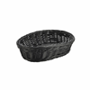 Click here for more details of the Black Oval Polywicker Basket 22.5 x 15.5 x 6.5cm
