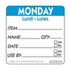 50mm Monday Removable Day Label(500)