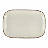 Terra Stoneware Sereno Grey Rectangular Plate 29 x 19.5cm