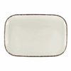 Terra Stoneware Sereno Grey Rectangular Plate 34.5 x 23.5cm