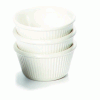 GenWare Melamine White Fluted Ramekin 85ml/ 3oz