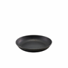 GenWare Black Vintage Steel Coupe Plate 20cm