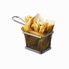Click here for more details of the Serving Fry Basket Rectangular 12.5 X 10 X 8.5cm