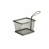 Click here for more details of the Black Serving Fry Basket Rectangular 12.5 x 10 x 8.5cm