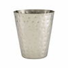 Click here for more details of the Hammered Stainless Steel Conical Serving Cup 9 x 10cm