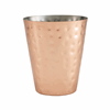 Click here for more details of the Hammered Copper Plated Conical Serving Cup 9 x 10cm