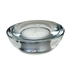 Click here for more details of the Genware Glass Round Tealight Holder 75mm Dia