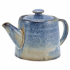 Terra Porcelain Aqua Blue Teapot 50cl/17.6oz