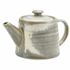 Terra Porcelain Matt Grey Teapot 50cl/17.6oz