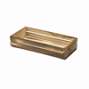 Click here for more details of the Genware Dark Rustic Wooden Crate 25 x 12 x 5cm