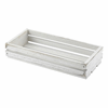Click here for more details of the Genware White Wash Wooden Crate 25 x 12 x 5cm