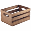 Click here for more details of the Genware Dark Rustic Wooden Crate 21.5x15x10.8cm