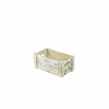 Click here for more details of the Genware White Wash Wooden Crate 27 x 16 x 12cm
