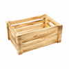 Click here for more details of the Genware Rustic Wooden Crate 34 x 23 x 15cm