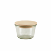 Click here for more details of the WECK Jar with Wooden Lid 37cl/13oz 10cm (Dia)